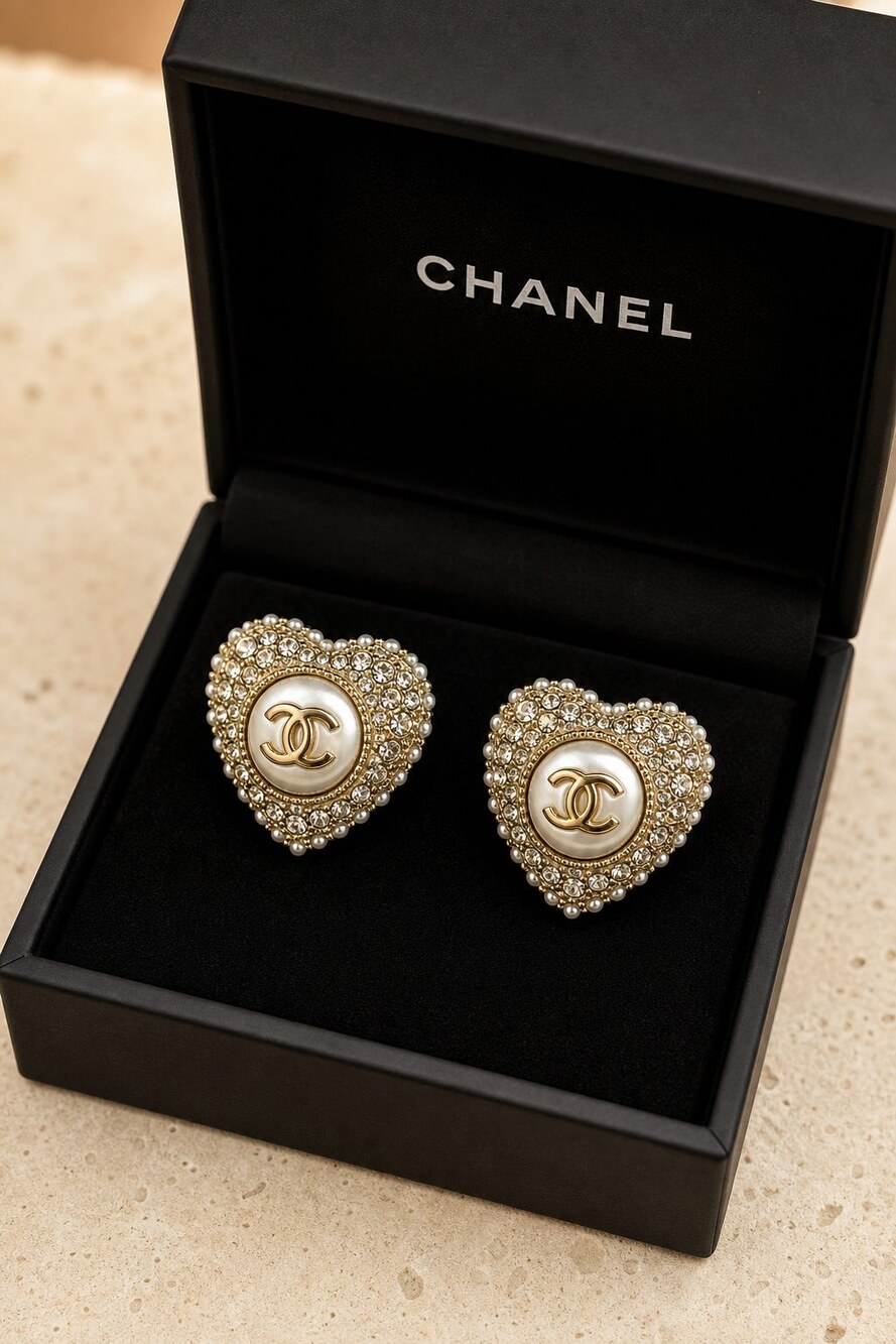 CHANEL Classic Parisian Earrings Style 33 | New with Box - Picture 3 of 9